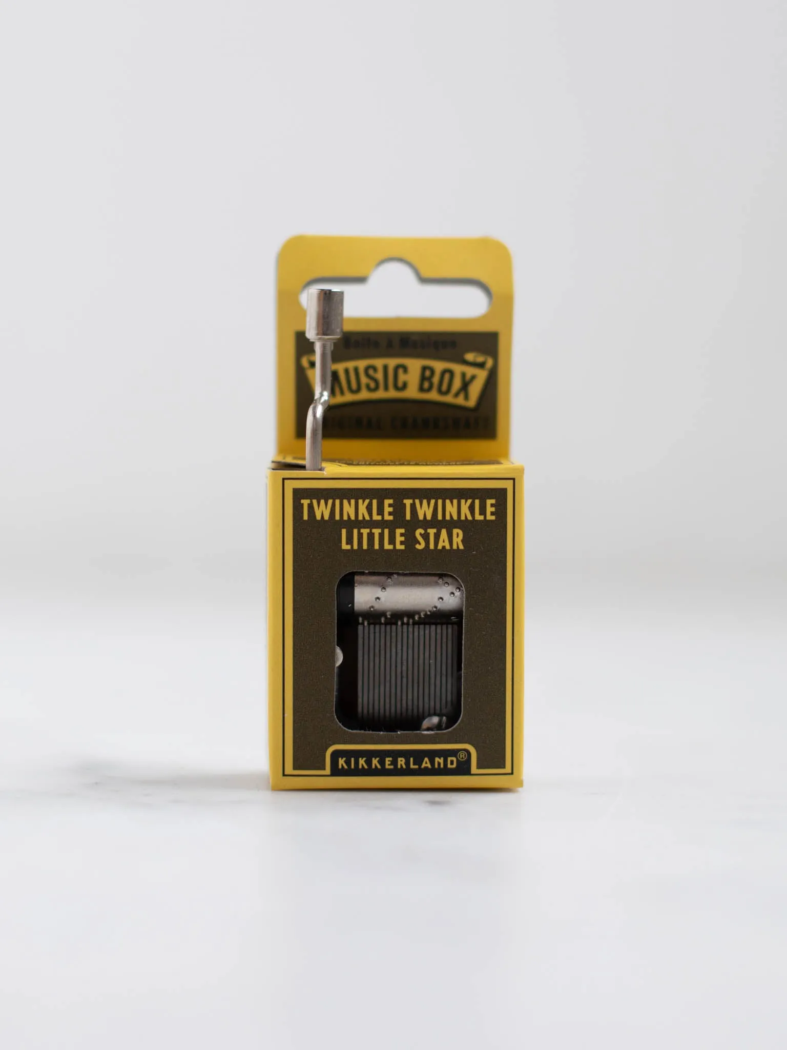 Mini Hand-Crank Music Box