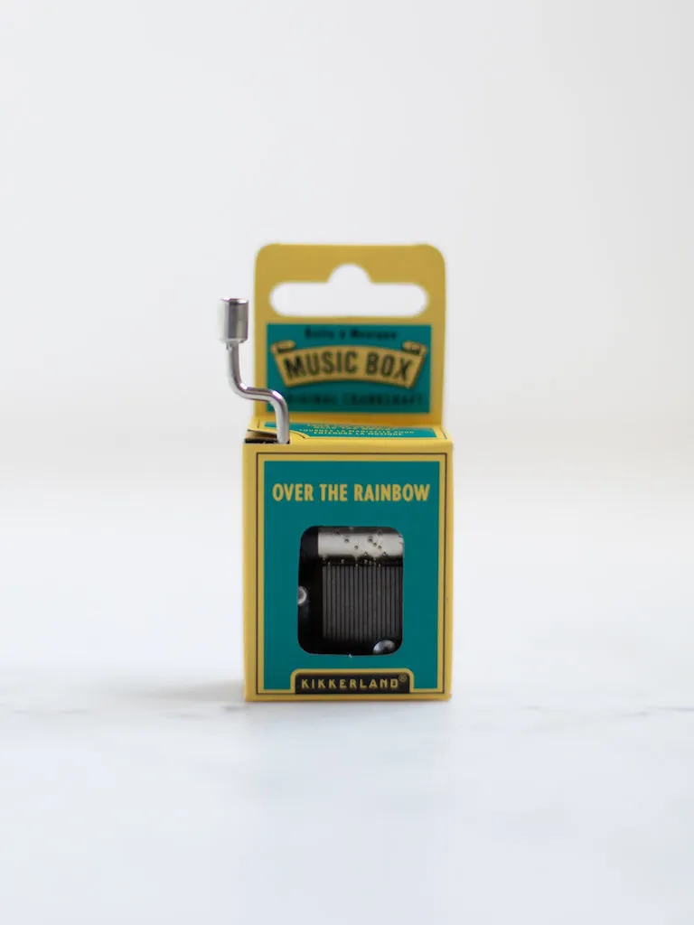 Mini Hand-Crank Music Box