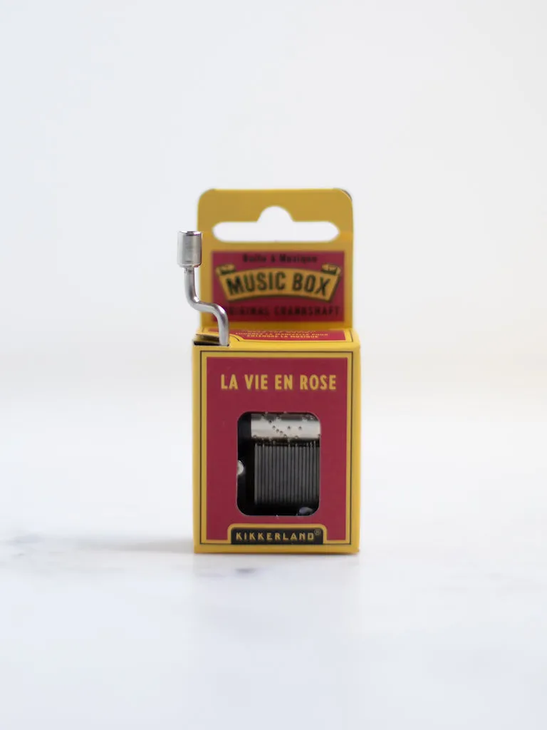 Mini Hand-Crank Music Box