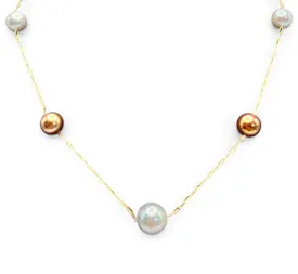 MULTI COLOR SOUTH SEA PEARL NECKLACE