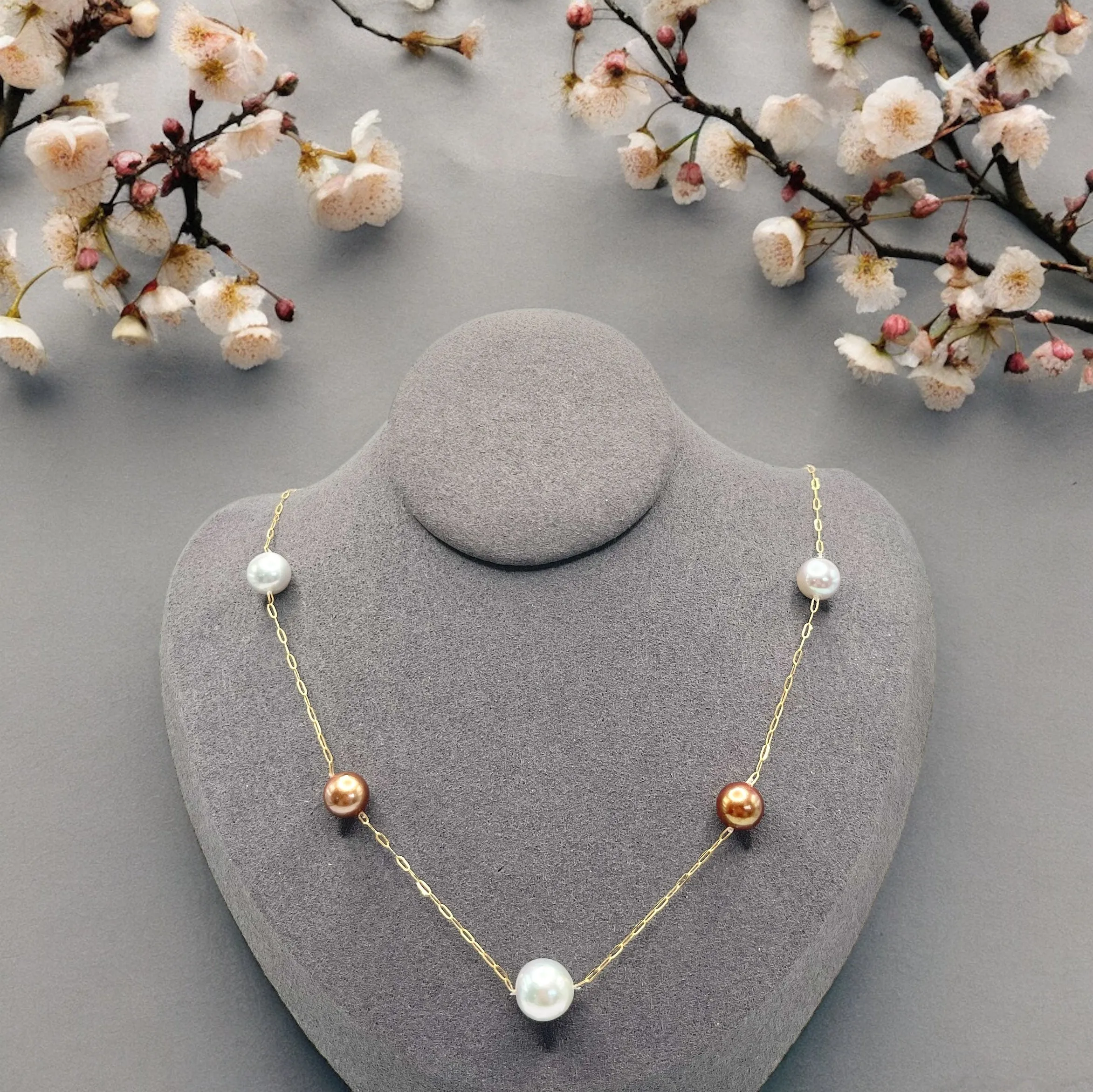 MULTI COLOR SOUTH SEA PEARL NECKLACE