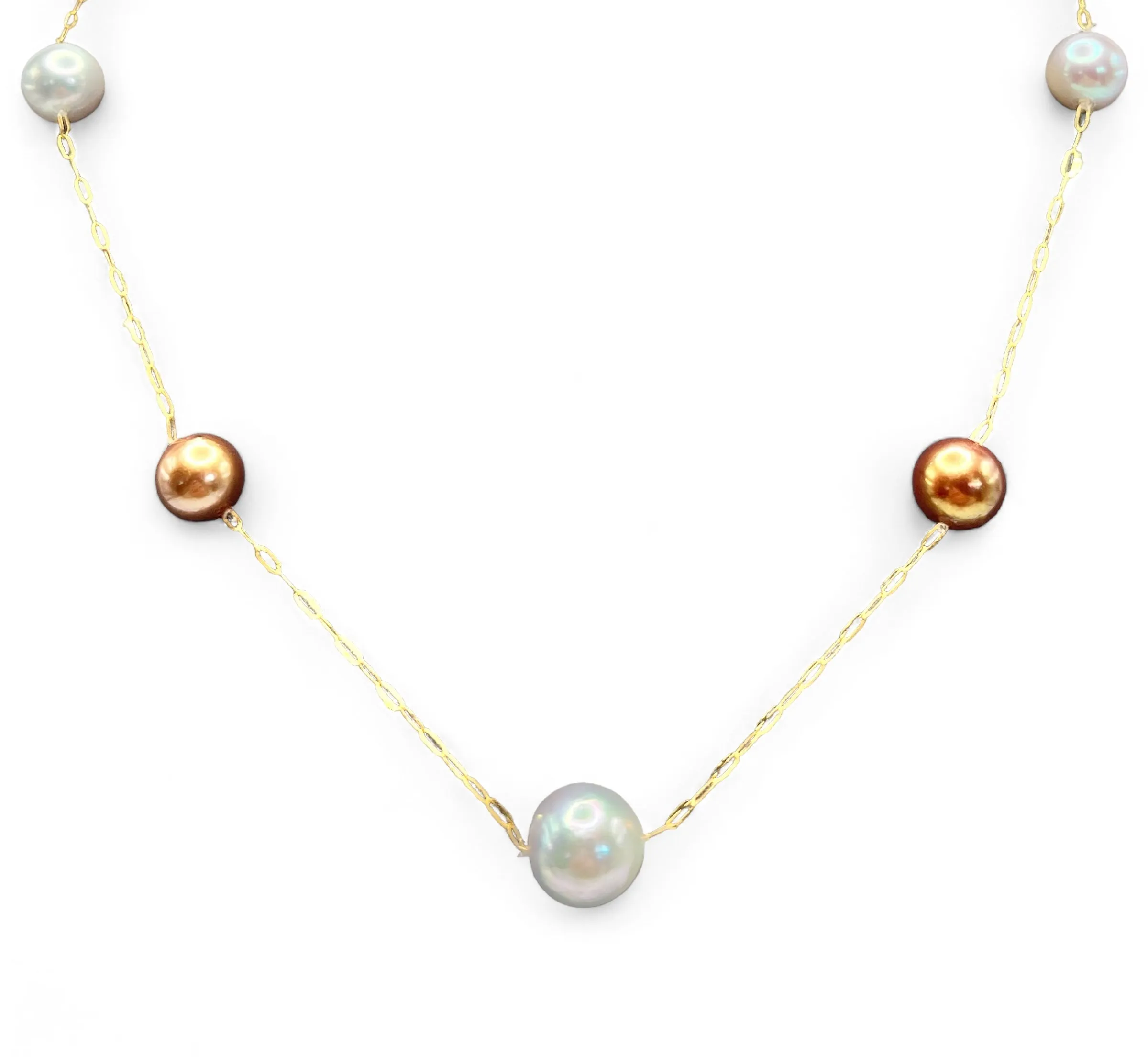 MULTI COLOR SOUTH SEA PEARL NECKLACE