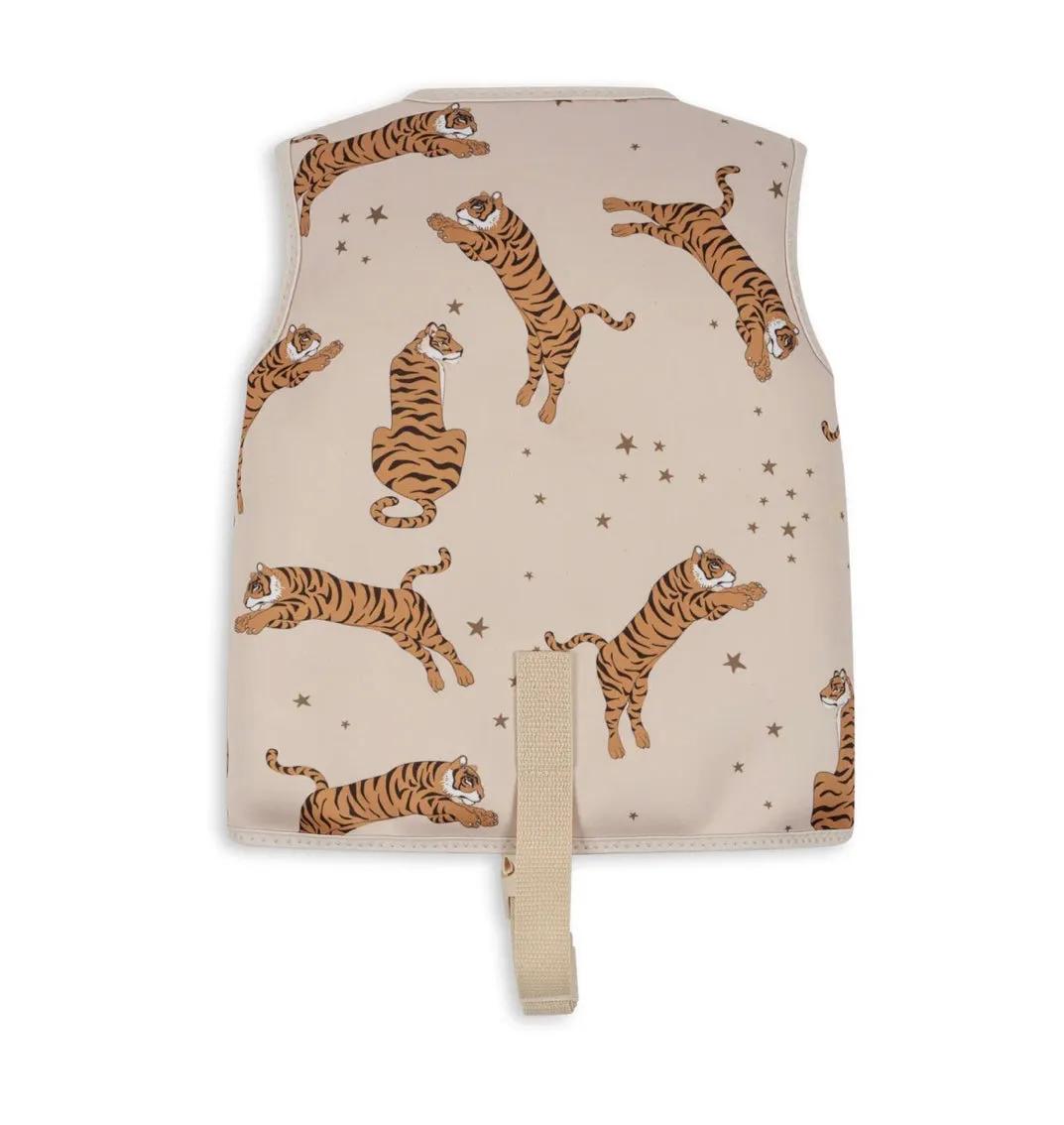neoprene float vest - tiger