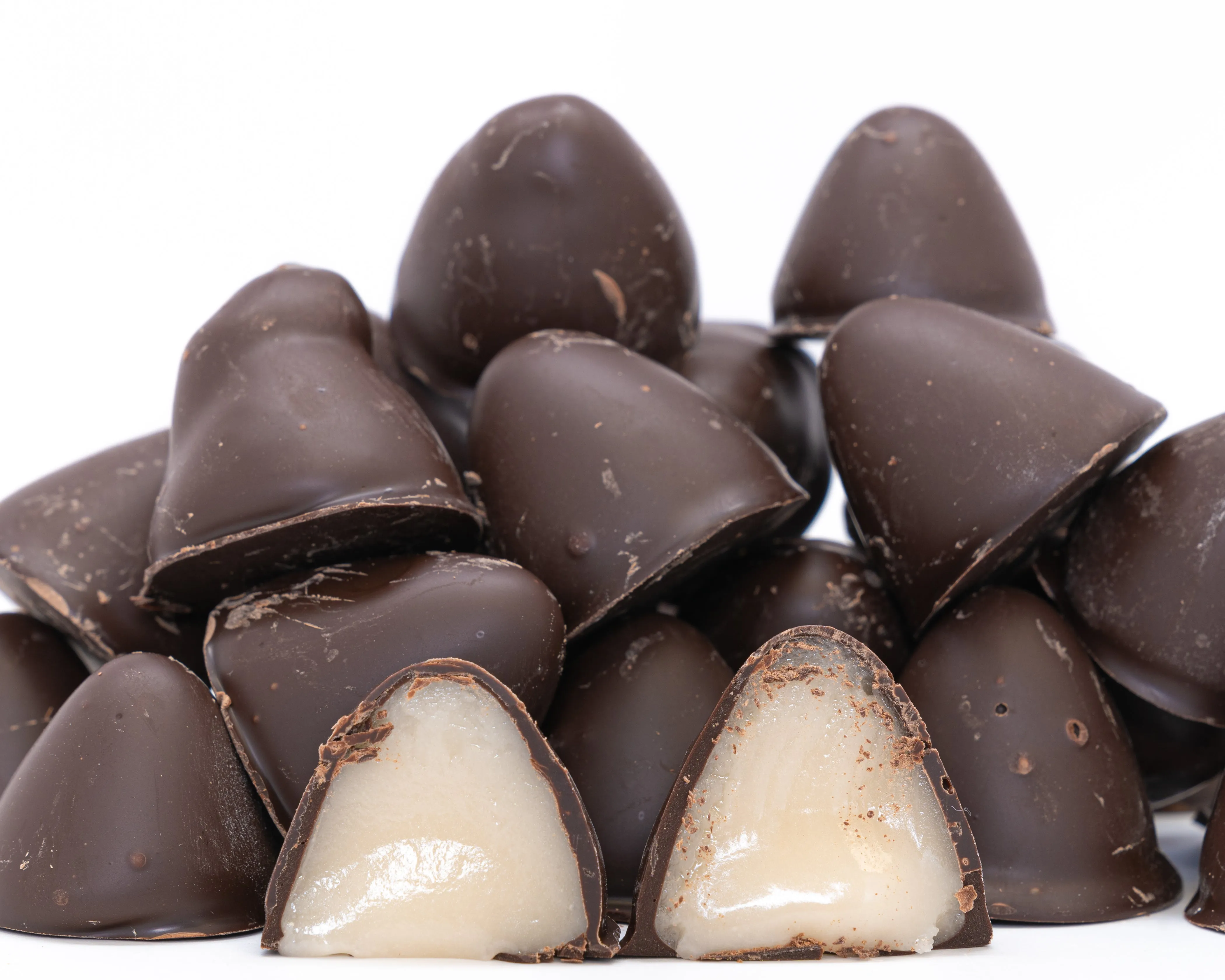 Old Fashioned Chocolate Drops, vanilla cream filled