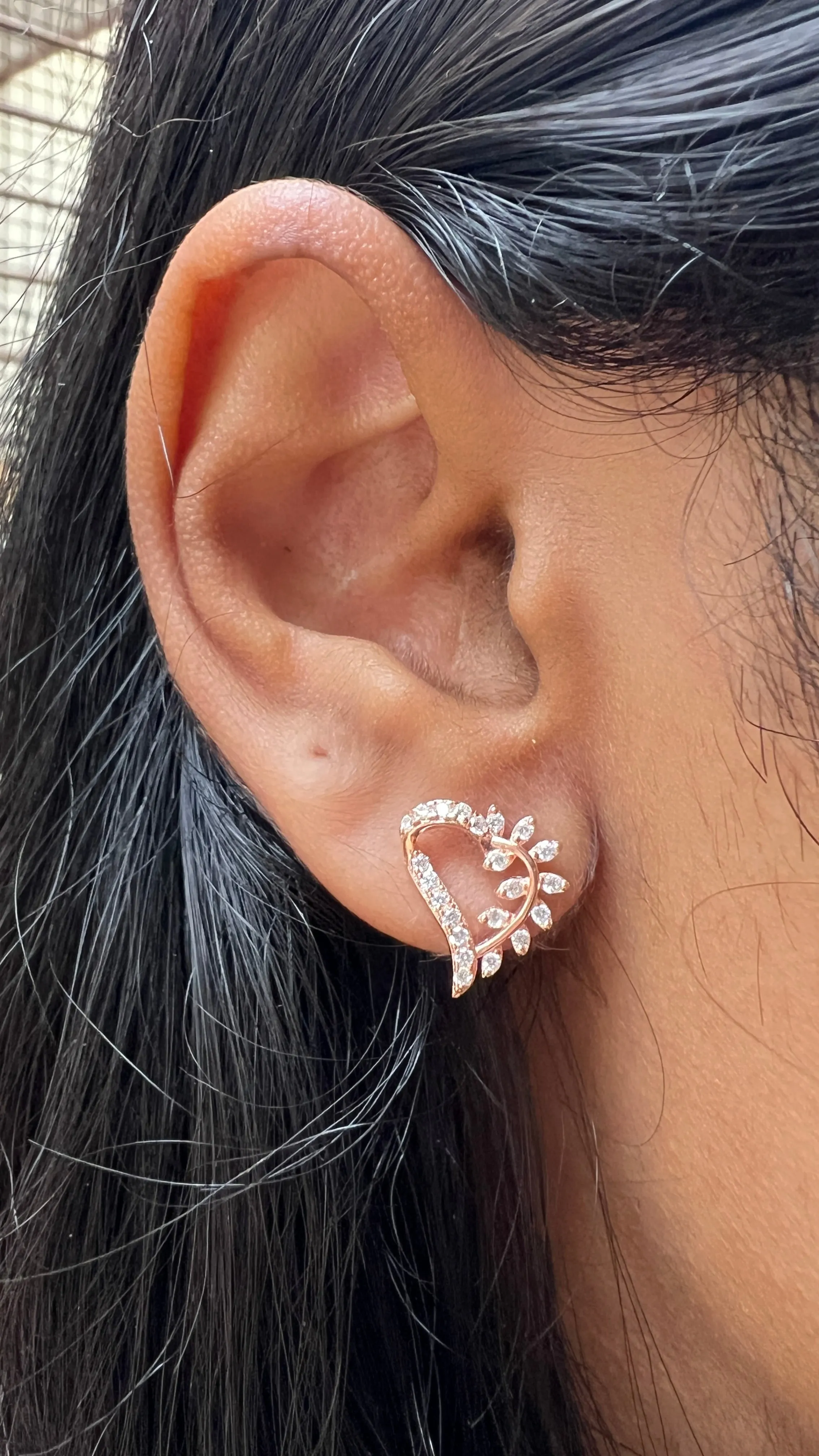 Parna Rosegold Earrings