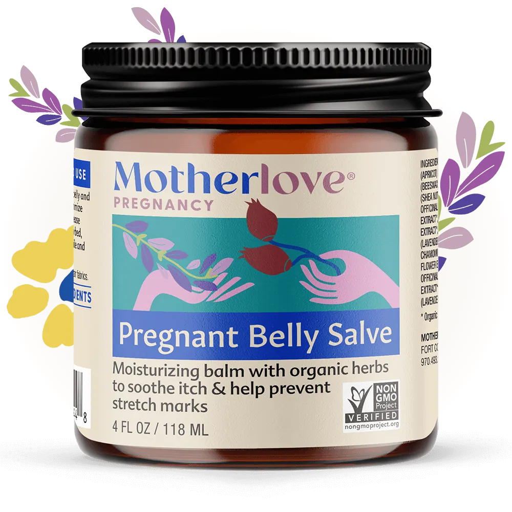 Pregnant Belly Salve 4 oz by Motherlove