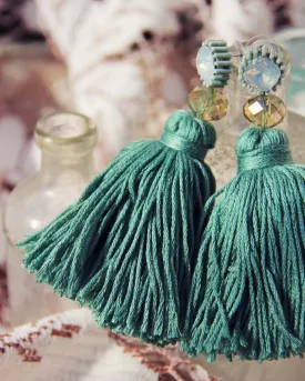 Sage Boom Earrings