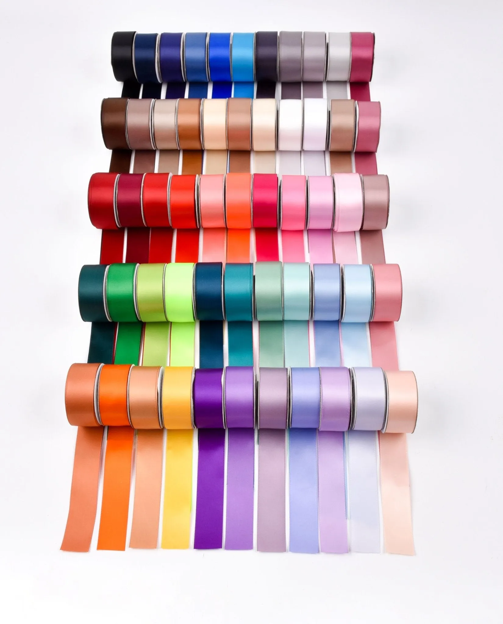 Satin ribbon Collection 25 mm wide