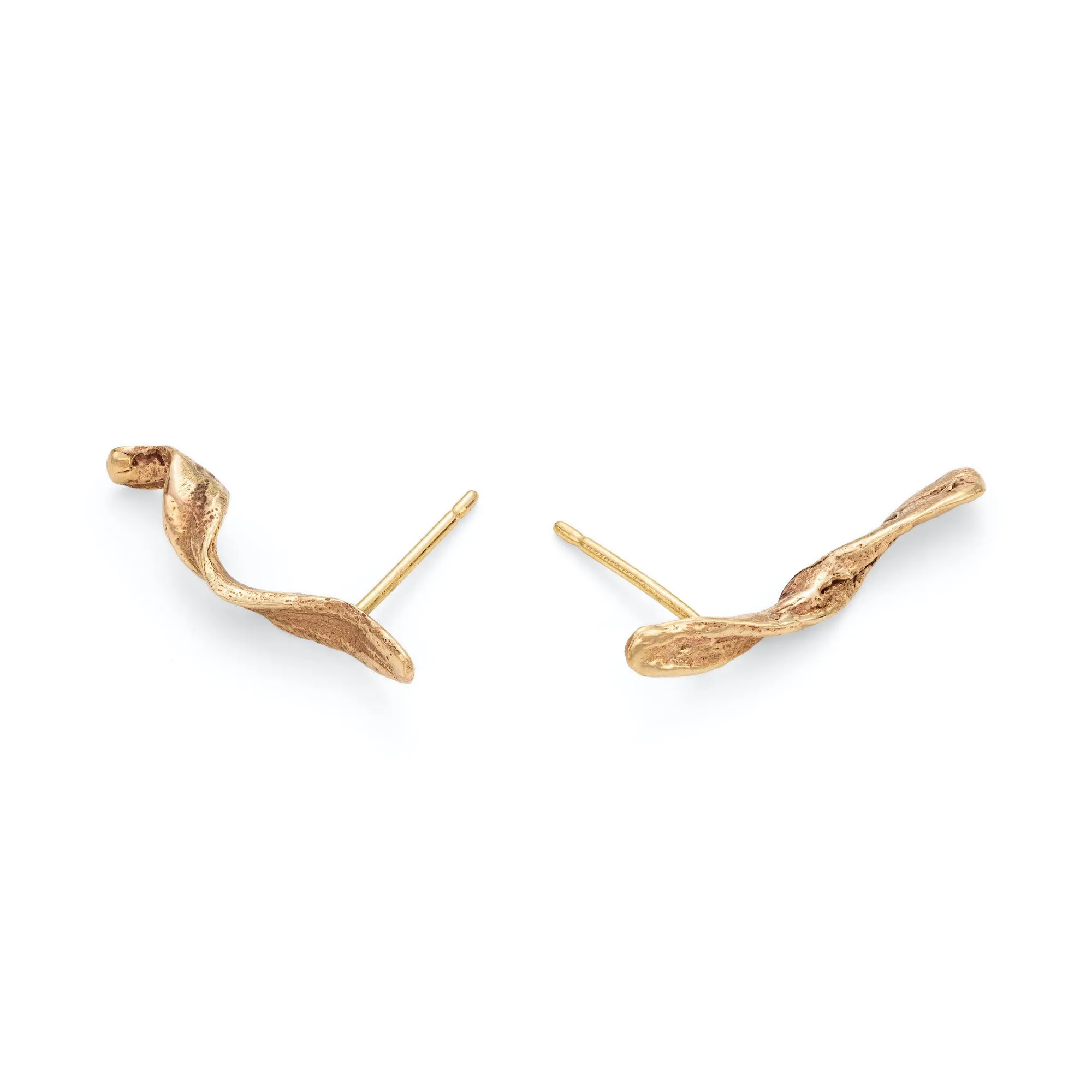 Seaweed Crawlers 9ct Gold