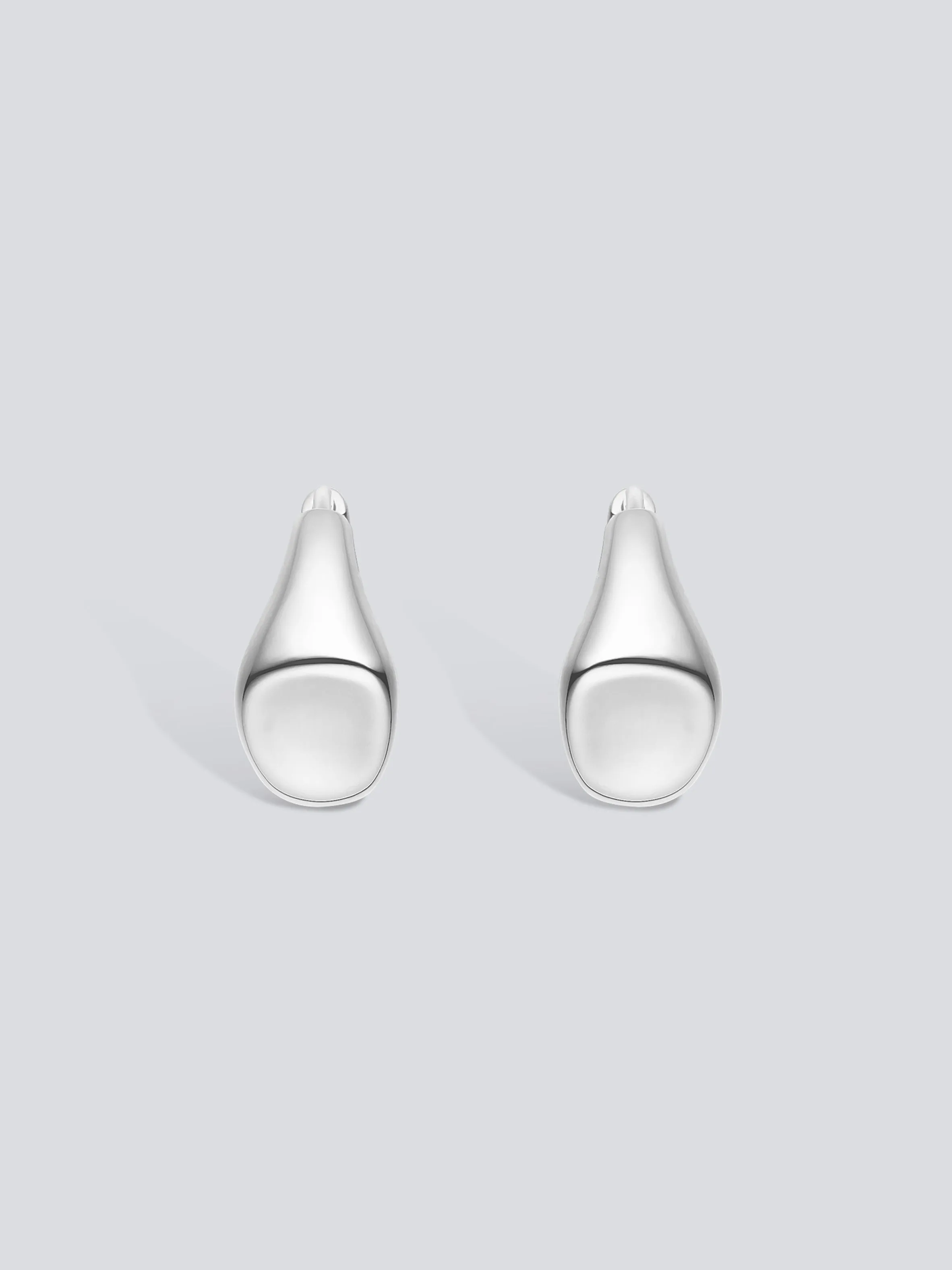 Signet Hoop Earrings