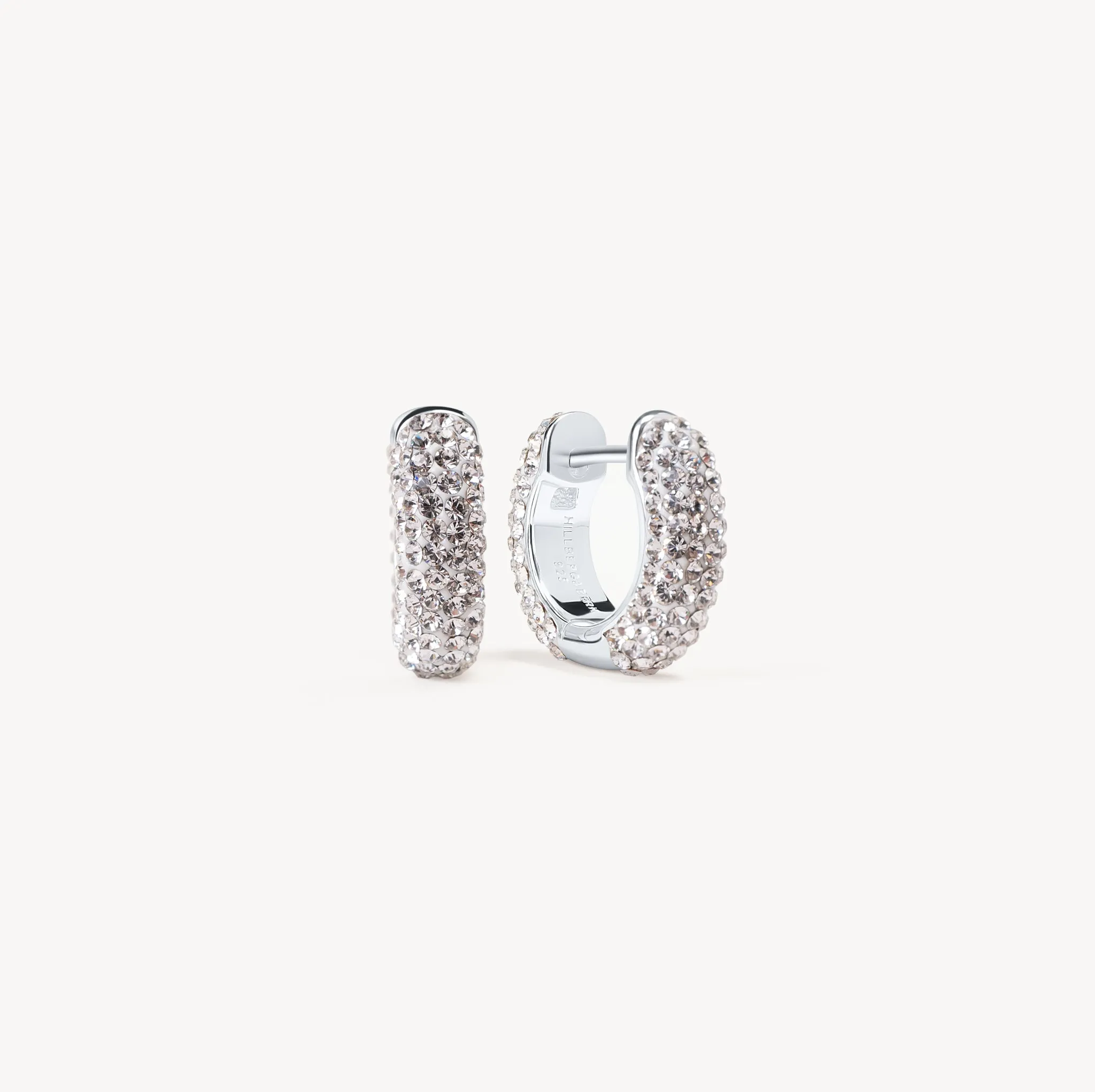 Small Sparkle Hoop Earrings