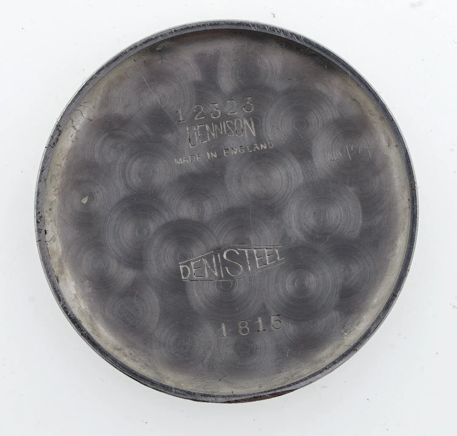 SMITHS THOMAS RUSSELL & SON STEEL DENNISON CASED 15J ENGLISH WRISTWATCH
