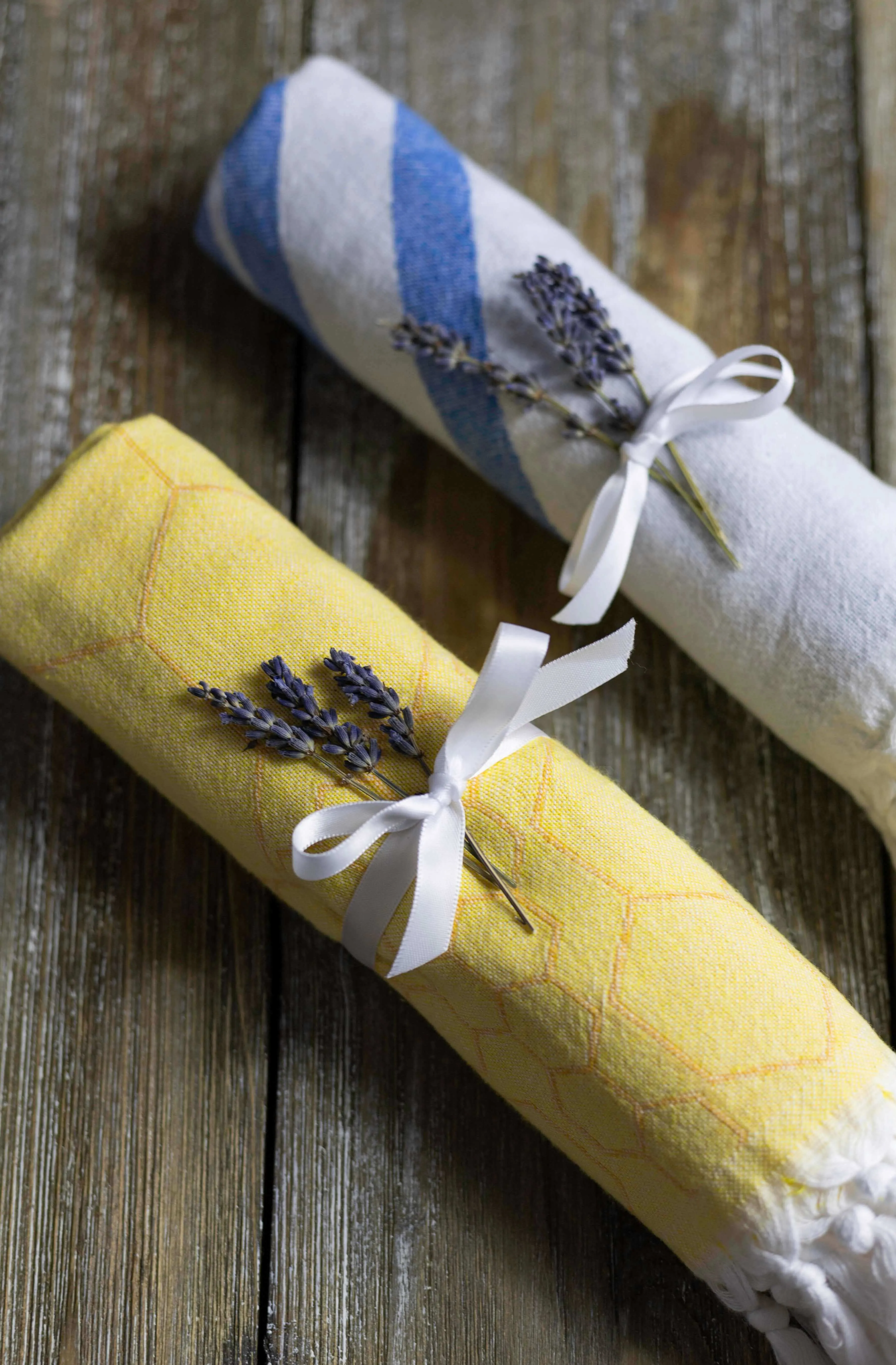 Turkish Cotton Hand Towel | Honeycomb in Yellow   Orange