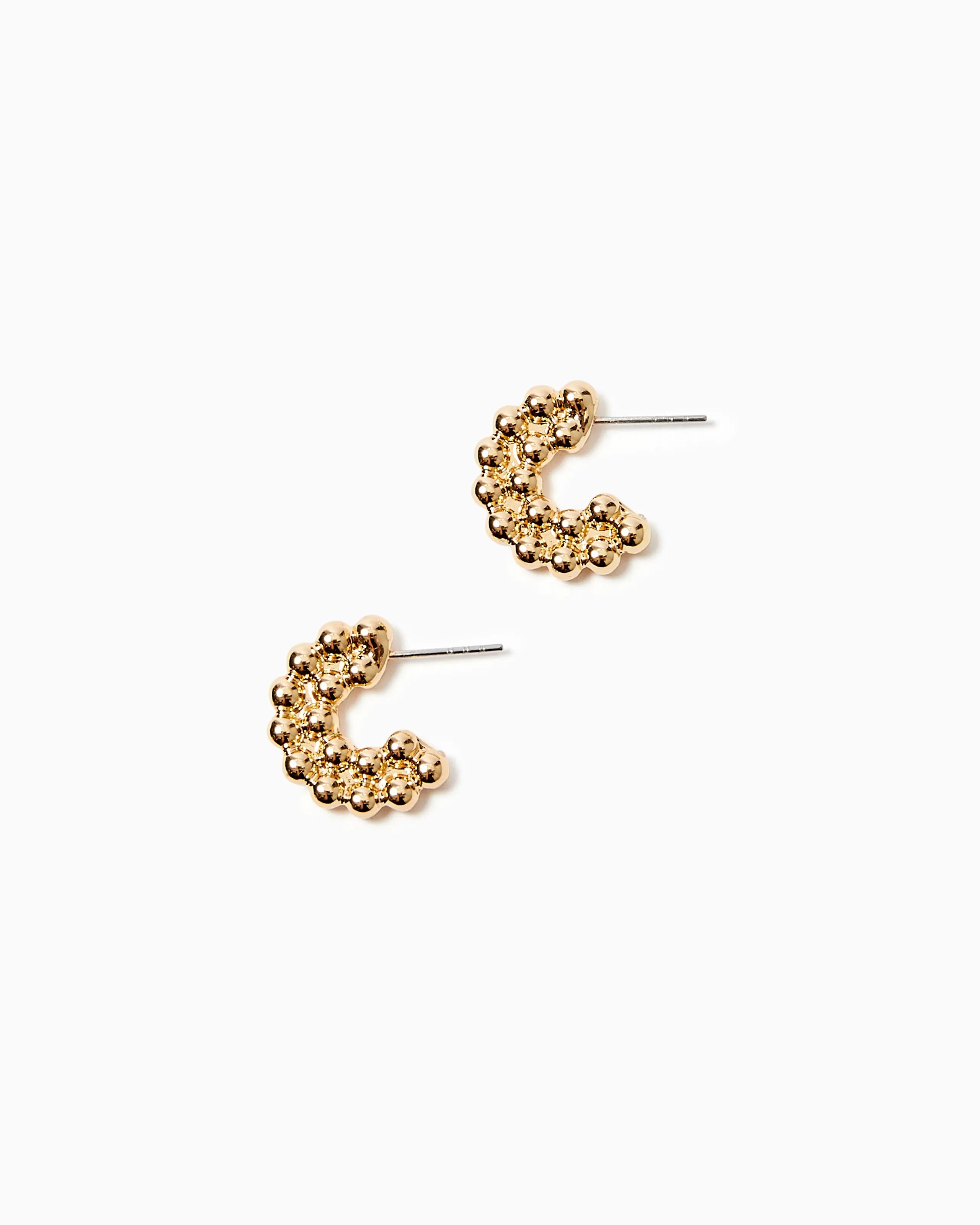 Worth A Look Small Hoop Earrings