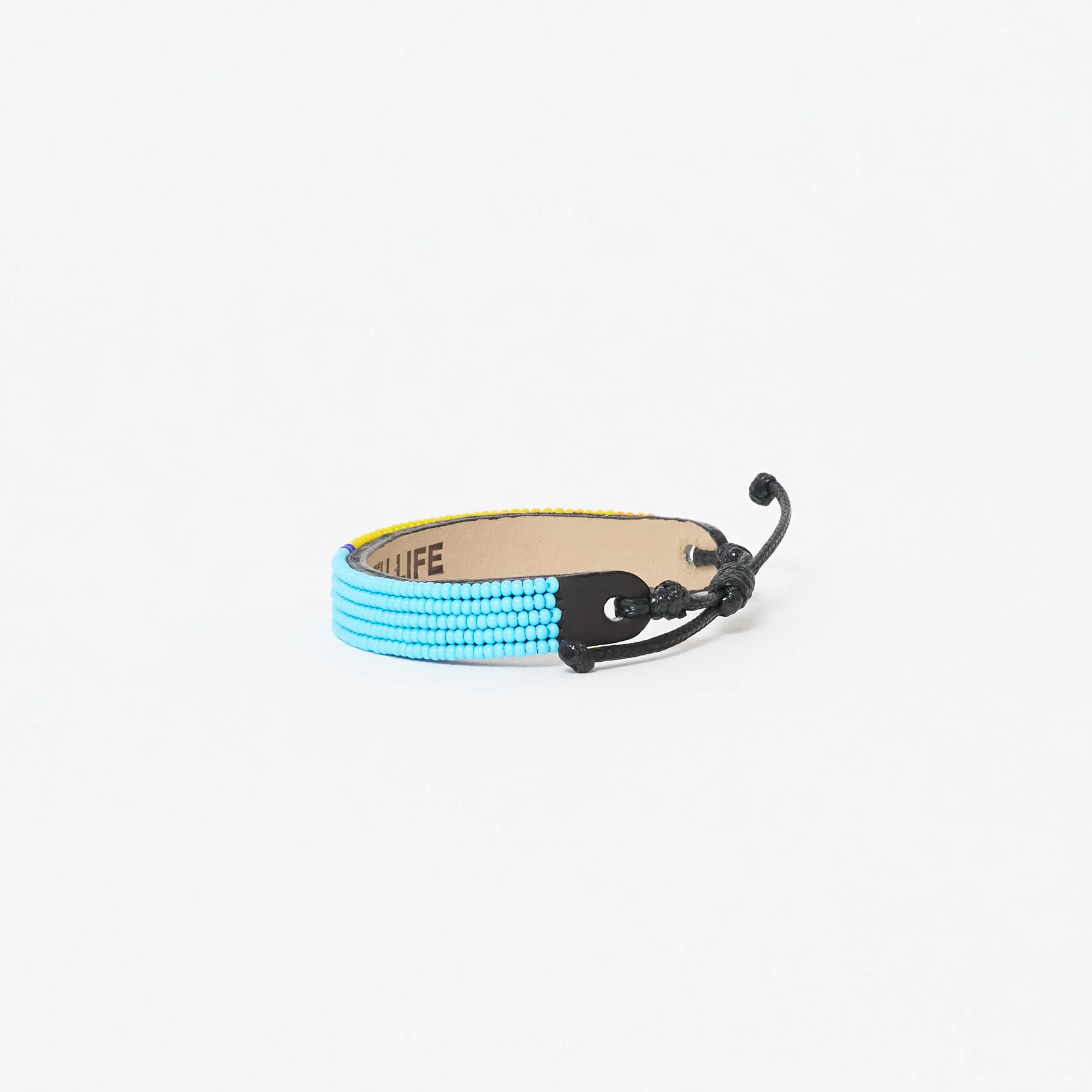 XLarge Tribal Bracelet - Yellow/Royal/Turquoise