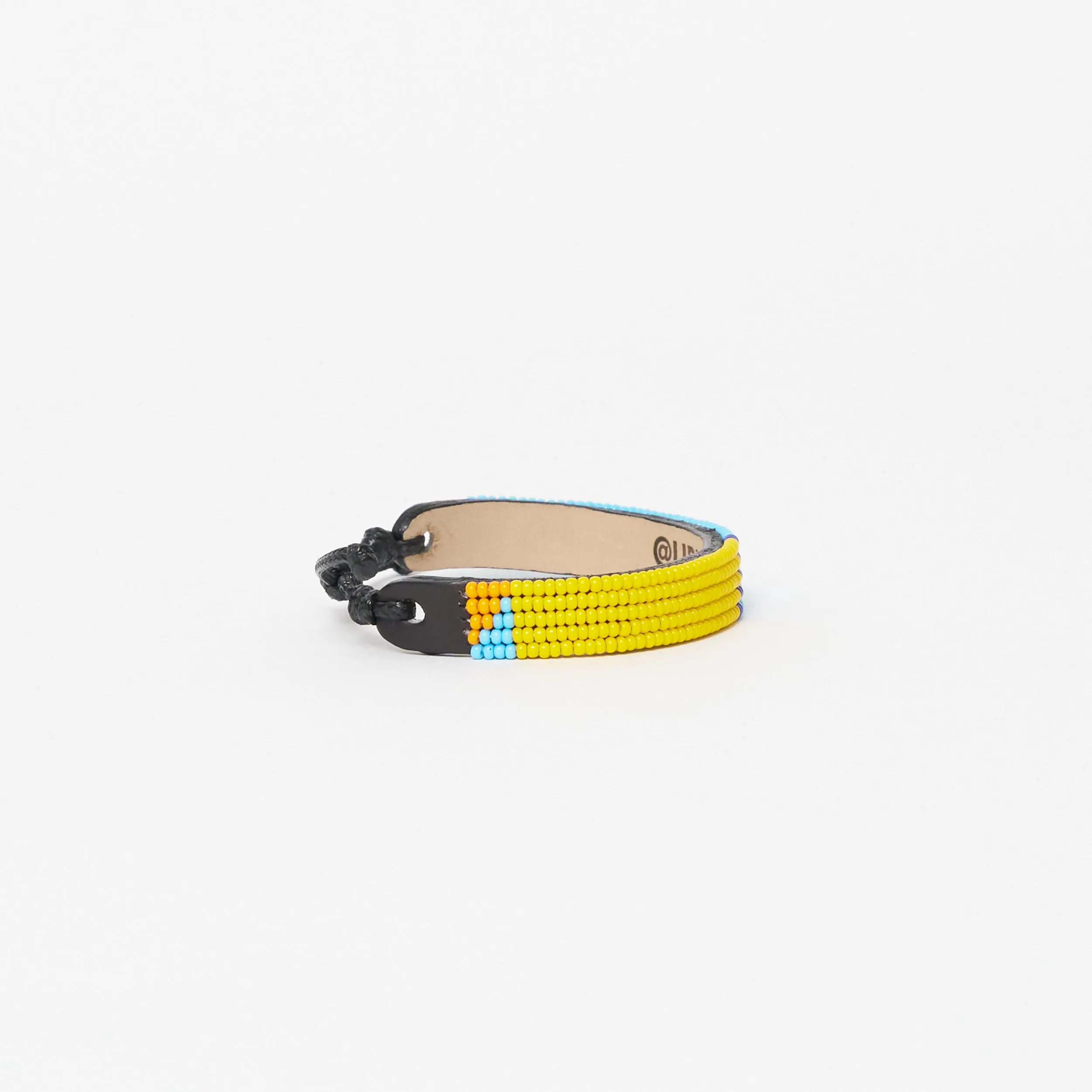 XLarge Tribal Bracelet - Yellow/Royal/Turquoise