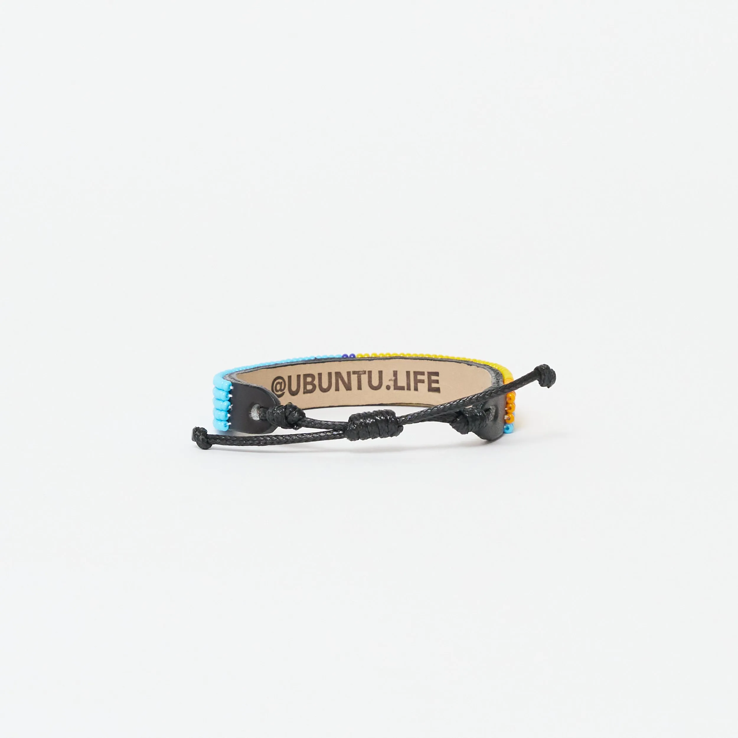 XLarge Tribal Bracelet - Yellow/Royal/Turquoise